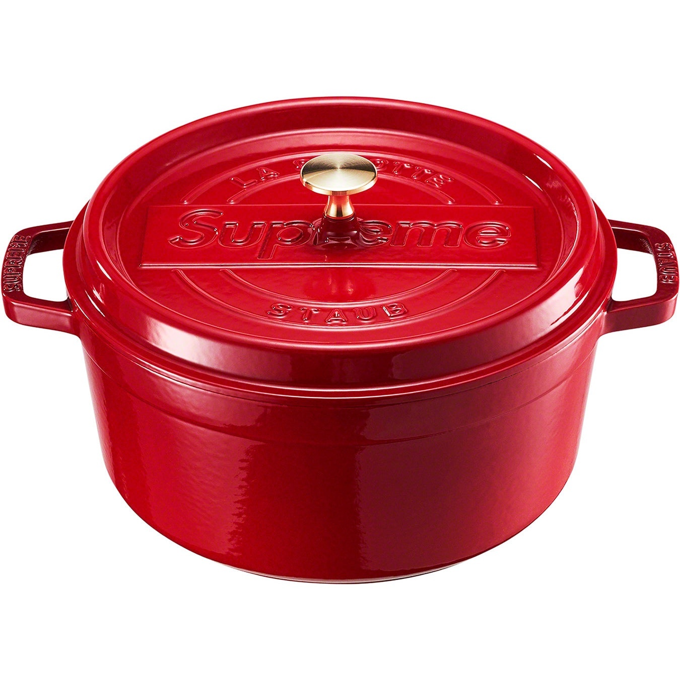 Supreme®/STAUB Round 5.5 Qt. Cocotte view 2